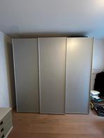 Ruime kleerkast 3 schuifdeuren, Huis en Inrichting, Ophalen, Overige materialen, Met deur(en), Gebruikt