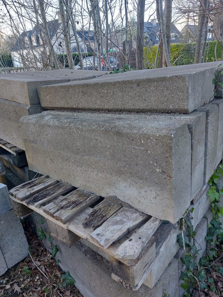 Boordsteen, Ophalen, Beton, Blok