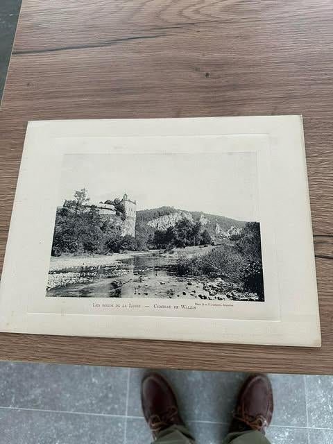 Photo Jumpertz Bruxelles bords Lesse Chateau Walzin, Ophalen of Verzenden, Overige typen