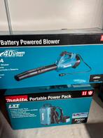 Nieuwe makita powerpack + bladblazer, Tuin en Terras, Ophalen of Verzenden, Nieuw, Accu, Ruggedragen