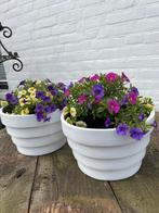 NIEUWE ronde bloempot plantenbak S Fiberstone Jan De Bouvrie, 25 tot 40 cm, Kunststof, Rond, Nieuw