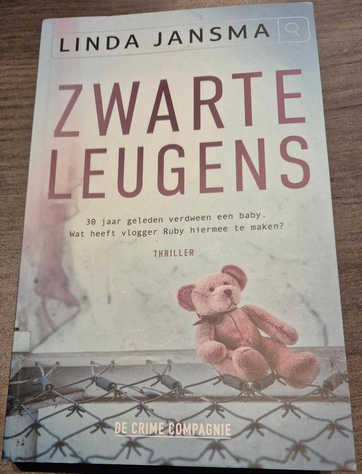 Linda Jansma - Zwarte leugens .., Boeken, Thrillers, Zo goed als nieuw, Nederland, Ophalen of Verzenden
