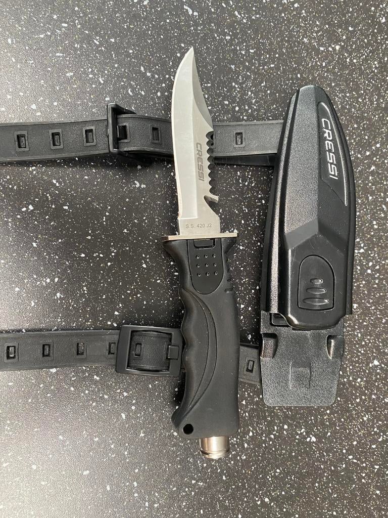 Cressi duikmes, Watersport en Boten, Duiken, Ophalen of Verzenden, Zo goed als nieuw