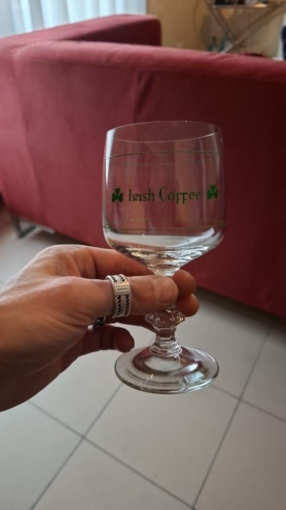 6 Irish coffee glazen nieuw, Ophalen of Verzenden, Nieuw, Overige typen