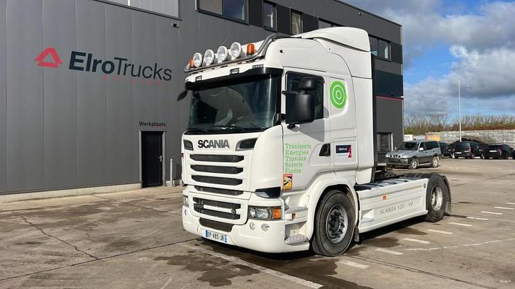 Scania R520 (RETARDER / FRENCH TRUCK / CAMION FRANCAIS / V8, Auto's, Vrachtwagens, Bedrijf, Te koop, ABS, Airconditioning, Elektrische buitenspiegels