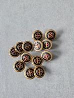 13 goudkleurige knopen voor €2, Enlèvement ou Envoi, Bouton ou Boutons