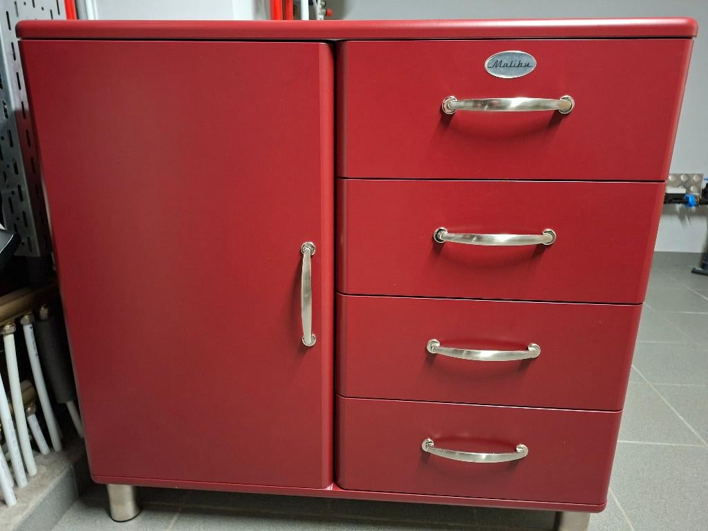 Ladenkast, Huis en Inrichting, Ophalen, Gebruikt, 50 tot 100 cm, 3 of 4 laden