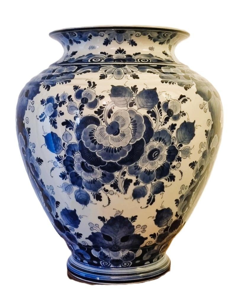 Delfts blauwe vaas., Ophalen of Verzenden