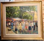 Maurice JANSEGERS, een drukke marktdag, Enlèvement