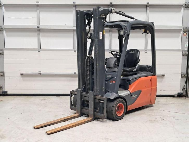 LINDE E18-02, Zakelijke goederen, Machines en Bouw | Heftrucks en Intern transport, Heftruck, Elektrisch, 1000 tot 2000 kg