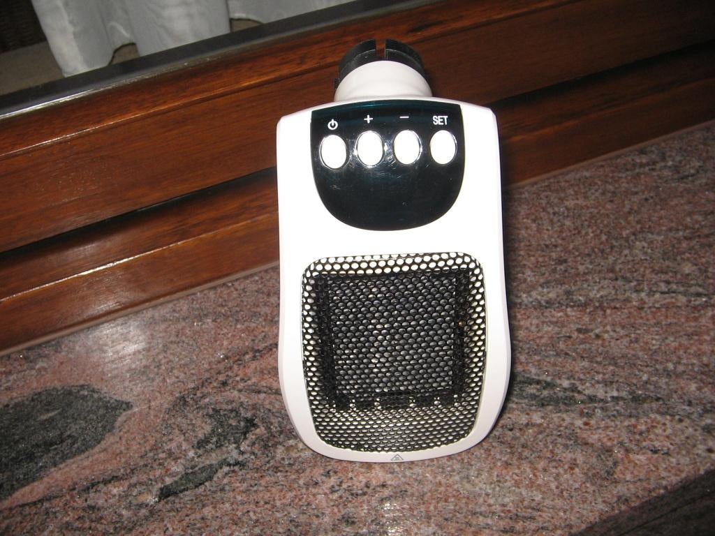 elektrisch vuurtje  plug-in 500 watt, Ophalen, Gebruikt, 500 tot 800 watt, Overige typen