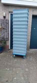 15 nieuwe kunstof bakken 60x40x14.5 cm, Ophalen