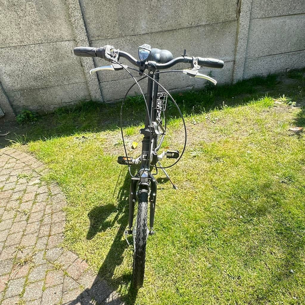 Zwarte Formula vouwfiets, Fietsen en Brommers, Ophalen, Gebruikt