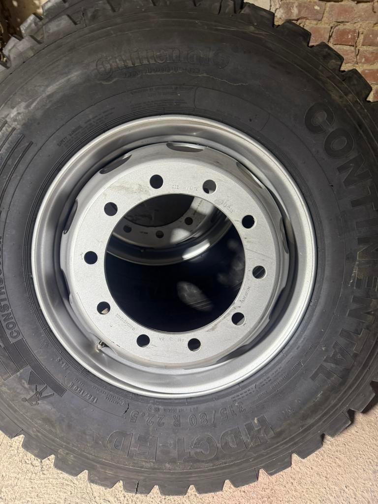 Continental 315/80r 22.5, Ophalen