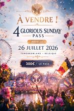 4 Glorious Sunday Pass Tomorrowland 26/07