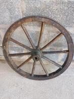 roue en bois décoration extérieure, Enlèvement, Utilisé