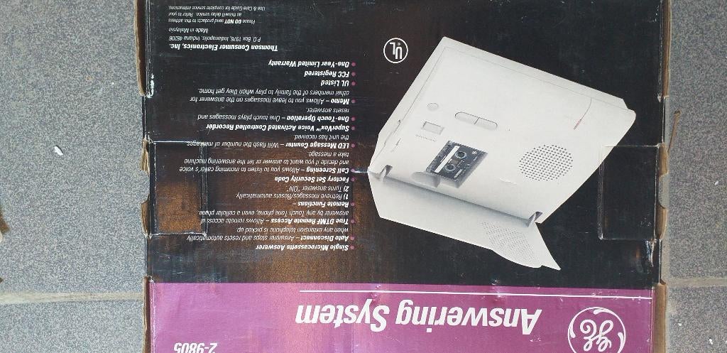 Oude antwoordapparaat met cassette (nooit gebruikt), Ophalen, Nieuw