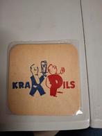 Oud bierviltje krak pils, Ophalen of Verzenden