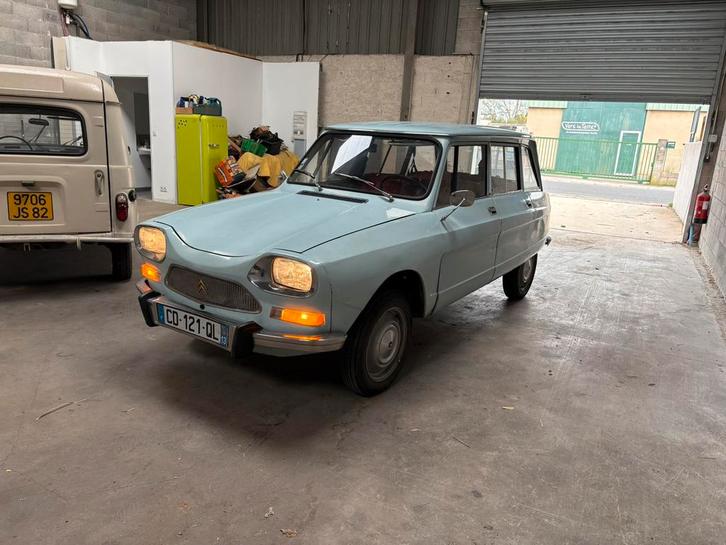 Citroen Ami 8, Auto's, Oldtimers, Particulier, Citroën, Benzine, Berline, 4 deurs, Handgeschakeld, Blauw, Voorwielaandrijving