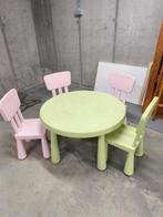 Kindertafel en stoeltjes Ikea, Kinderen en Baby's, Ophalen, Gebruikt, Tafel(s) en Stoel(en)