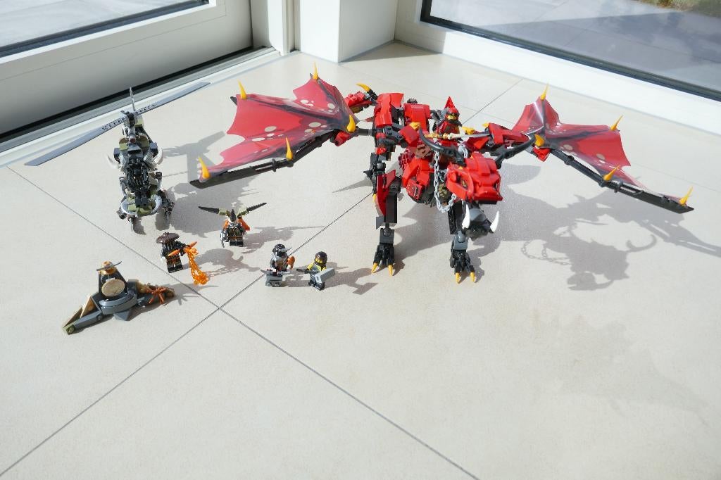 LEGO NINJAGO Firstbourne Draak - 70653, Lego, Ensemble complet, Comme neuf, Enlèvement