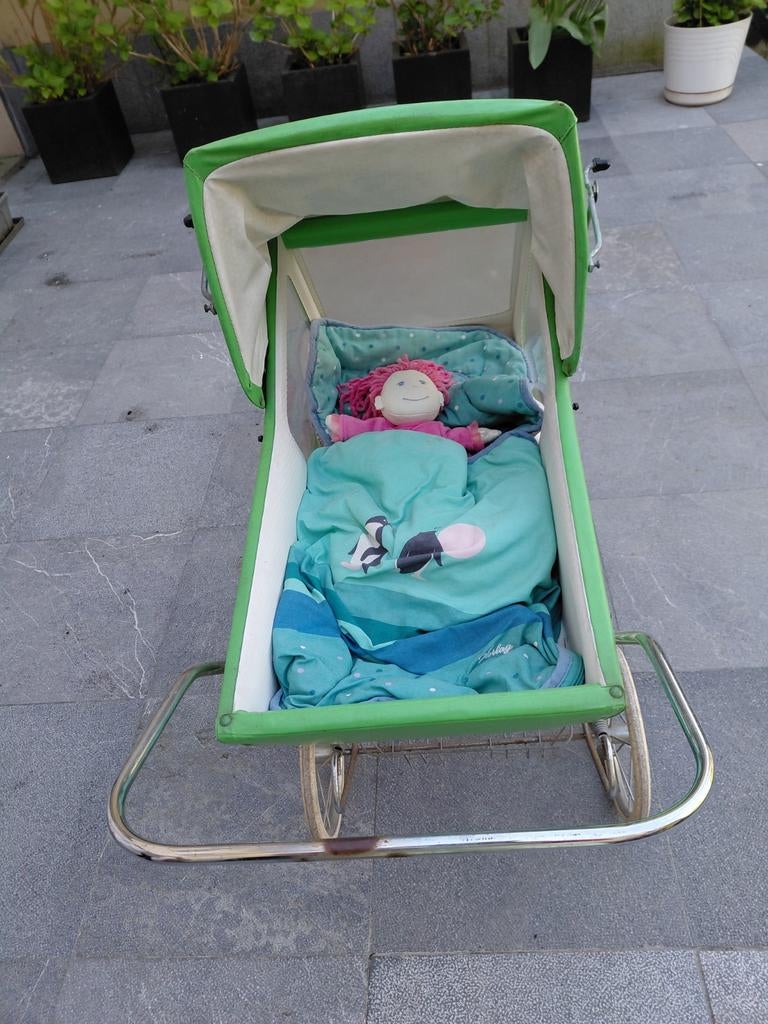 Vintage poppenwagen, Antiek en Kunst, Ophalen