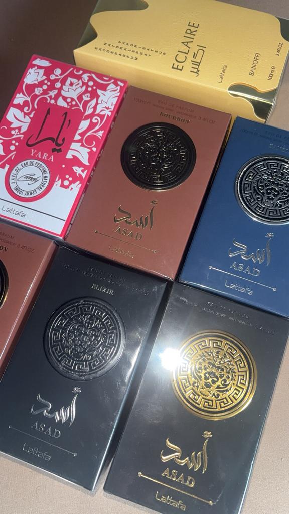 Lot de 6 Parfums Lattafa DUBAI 100ml Neufs, Sports & Fitness, Enlèvement, Neuf