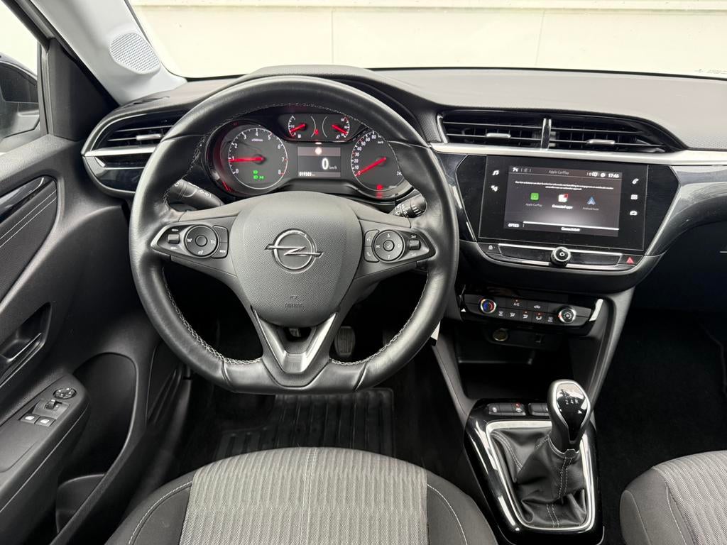 OPEL CORSA 1.2i - CARPLAY - AIRCO -  LED, Auto's, Voorwielaandrijving, Stof, 1055 kg, Wit