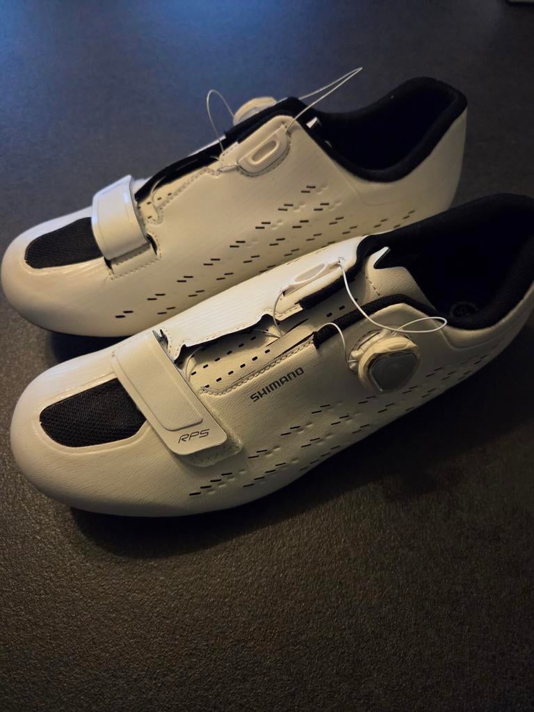 Nieuw shimano koerschoenen maat 45, Ophalen