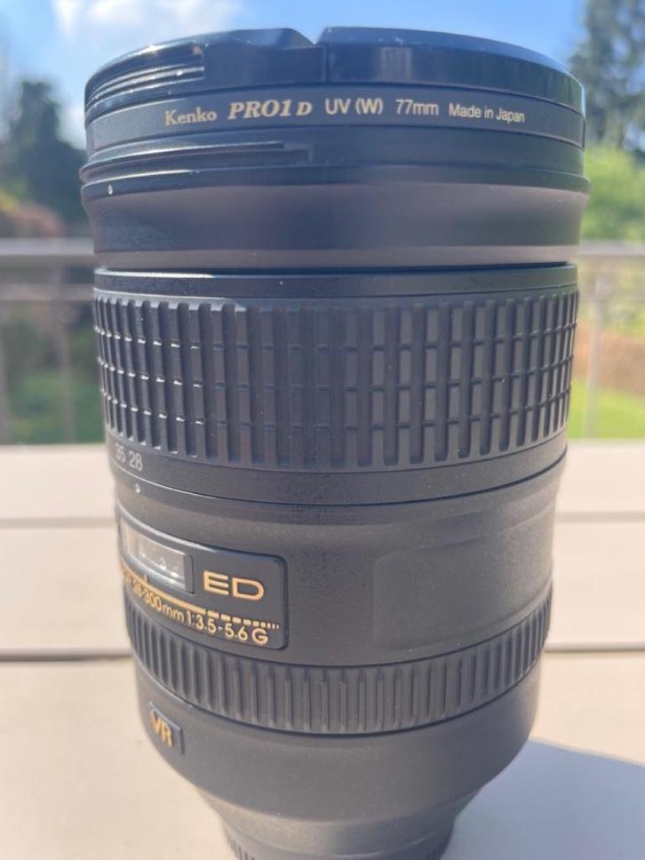 OBJECTIF NIKON AF-S 28-300mm, TV, Hi-fi & Vidéo, Photo | Lentilles & Objectifs, Comme neuf, Téléobjectif, Zoom, Enlèvement