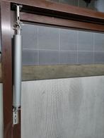 porte grillagée brune avec fermeture automatique (99x214,5), Porte moustiquaire, Enlèvement, Métal, 200 à 215 cm