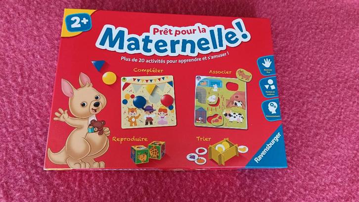 Prêt pour la maternelle - Jeu éducatif Ravensburger, Enfants & Bébés, Jouets | Éducatifs & Créatifs, Comme neuf, Puzzles, Langue et Lecture