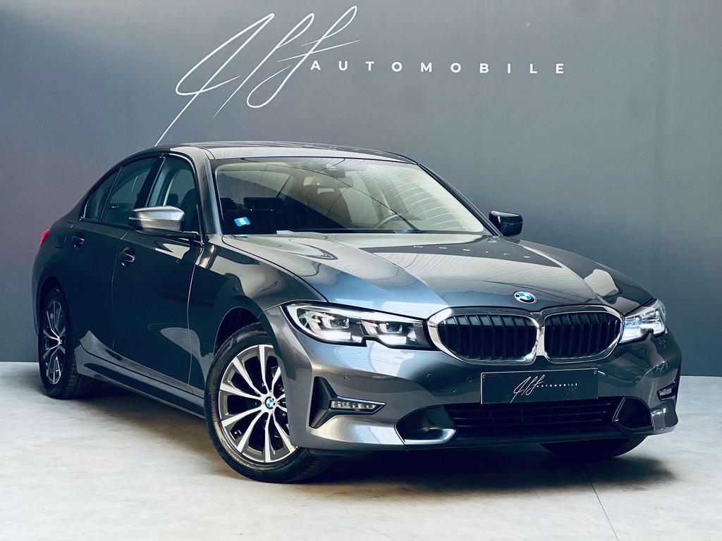 BMW 3 Serie 318 d *AUTOMATIQUE*LUMIÈRE AMBIANCE*CARNET COMP, Autos, Cuir, Argent ou Gris, Achat, Entreprise