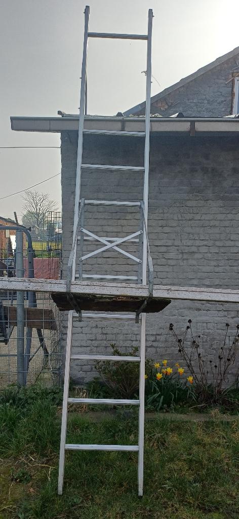 ladder, Doe-het-zelf en Bouw, Ophalen, Gebruikt, Ladder, 2 tot 4 meter