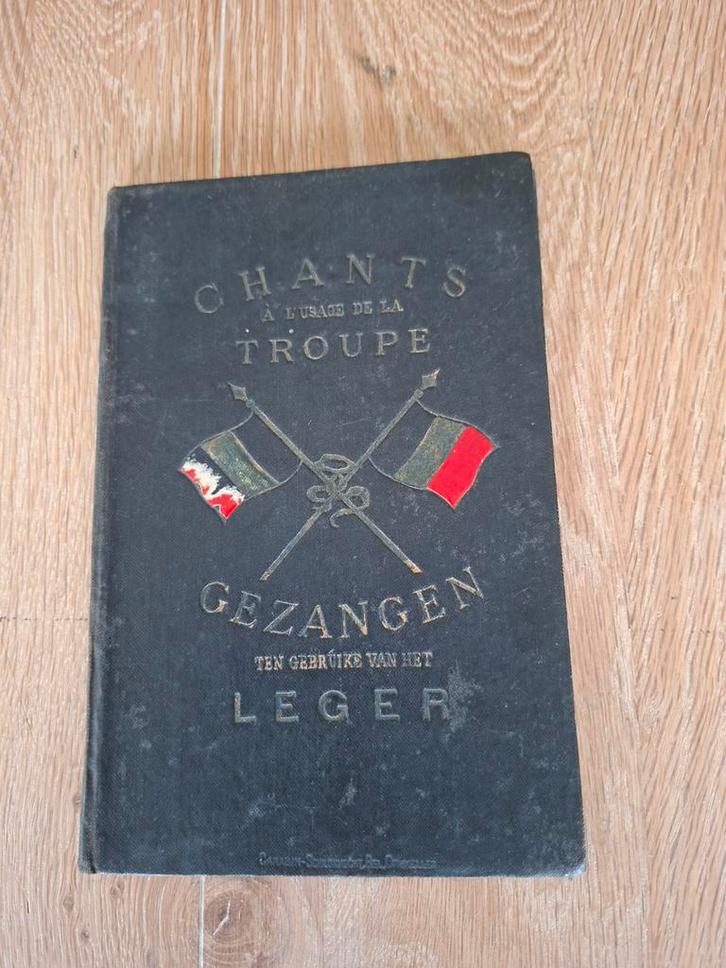 Boekje "Gezangen ten gebruike van het leger", Verzamelen, Militaria | Algemeen, Ophalen of Verzenden