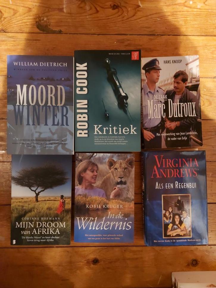 18 verschillende boeken, Livres, Aventure & Action, Utilisé, Enlèvement ou Envoi