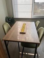 Landelijke tafel met 3 stoelen, Huis en Inrichting, Ophalen, Zo goed als nieuw