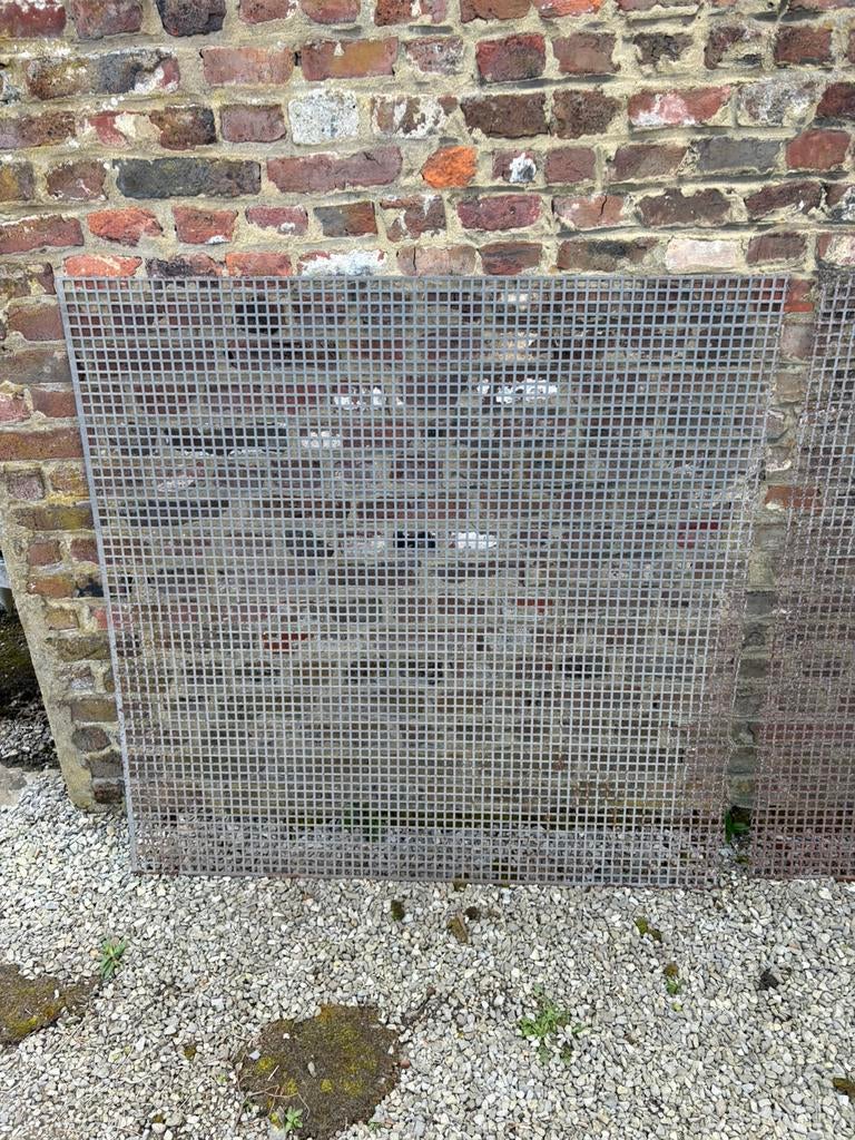 4 grillages métal, Enlèvement, Comme neuf