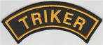 Triker stoffen opstrijk patch embleem #2, Verzenden, Nieuw