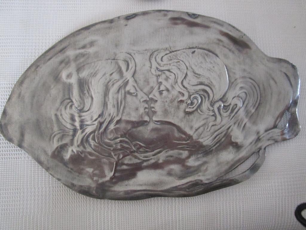 tinnen schaal, Antiek en Kunst, Antiek | Tin, Ophalen