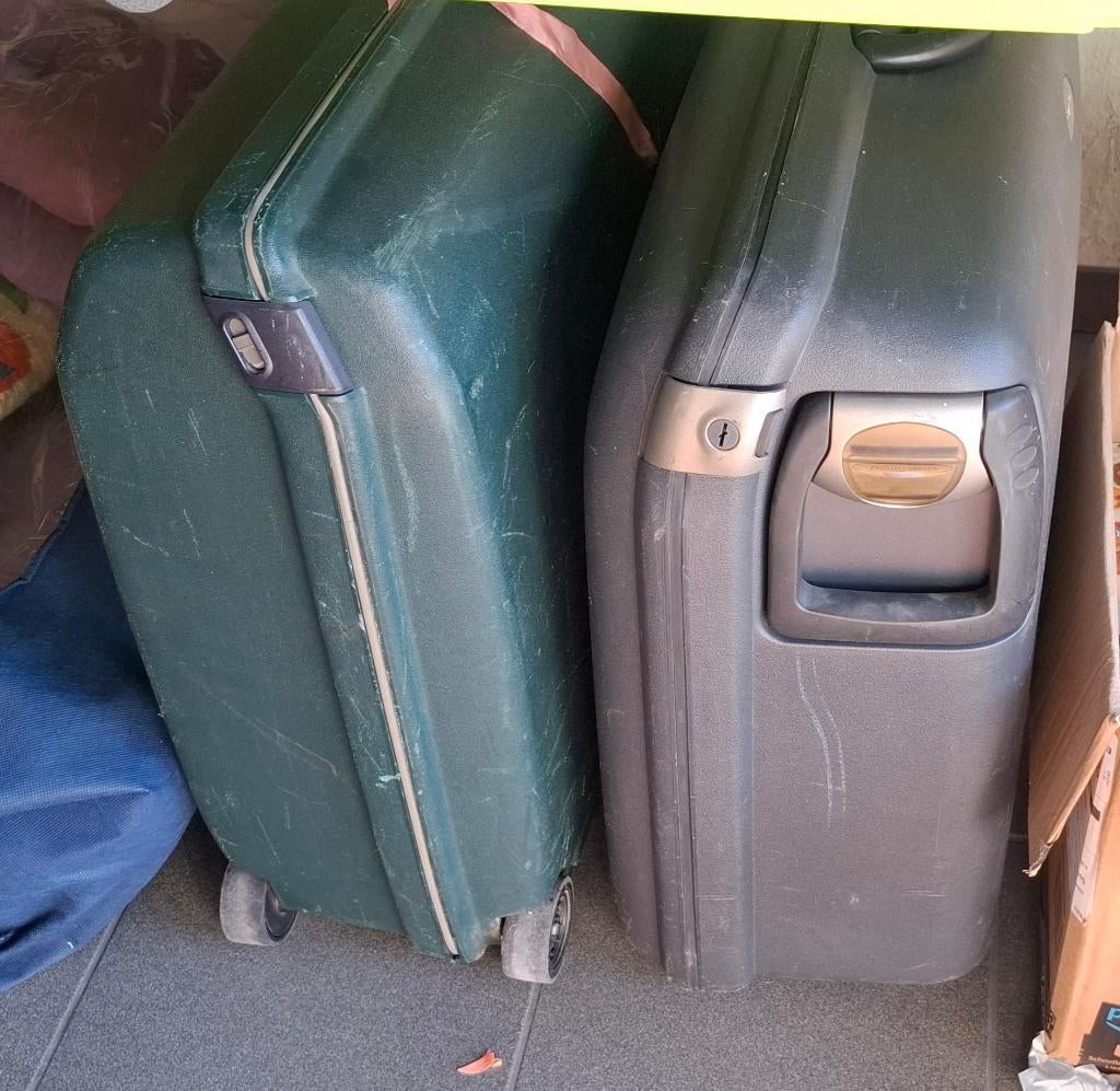 Valises de voyage, 70 cm ou plus, Plastique dur, Enlèvement, Utilisé