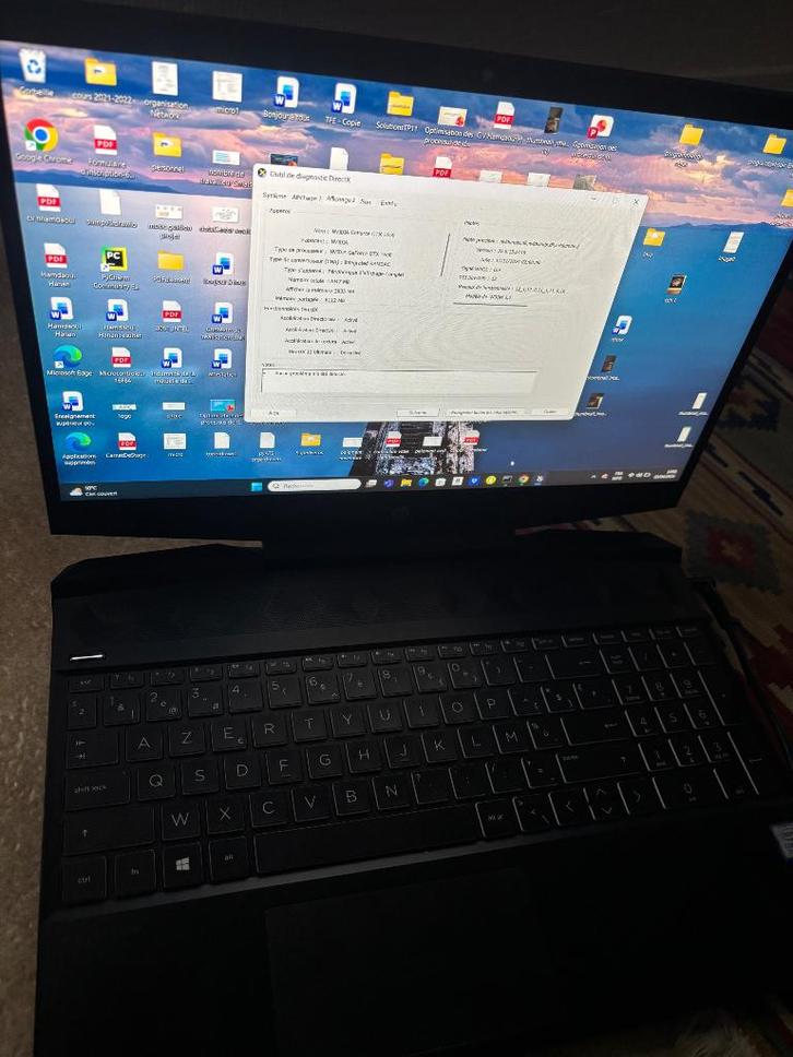 Pc gaming HP, Informatique & Logiciels, Ordinateurs de bureau, Comme neuf, 3 à 4 Ghz, HDD, SSD, 16 GB, Avec carte vidéo, Gaming