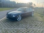 Bmw e36 320, Auto's, Achterwielaandrijving, Zwart, Blauw, Leder