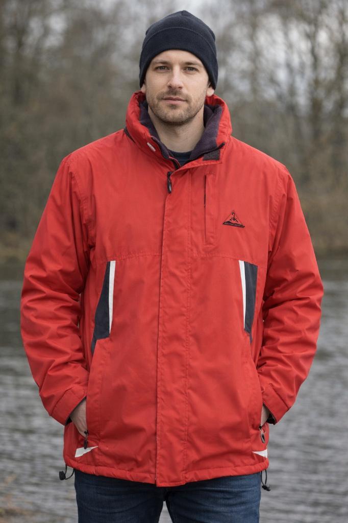 Anorak Atlas for Men – Taille XL, Kleding | Heren, Jassen | Winter, Gedragen, Maat 56/58 (XL), Rood, Ophalen of Verzenden