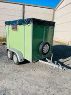 Aanhangwagen <750 kg. 2 assen. Nieuwe banden. Met planken, Ophalen of Verzenden