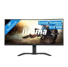 iiyama 34” g-master curved scherm, Games en Spelcomputers, Spelcomputers | Overige, Ophalen, Zo goed als nieuw