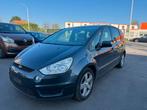 Ford S-Max 1.8 TDCI 92kw/125pk Bwj 2007 209.000 km, Voorwielaandrijving, Monovolume, Zwart, 164 g/km