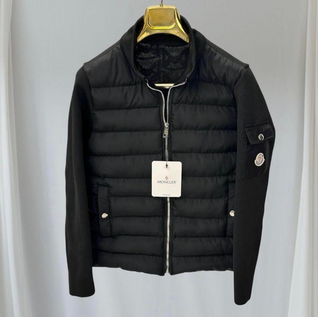 Moncler Cardigan Jas, Verzenden, Nieuw, Maat 46 (S) of kleiner, Zwart