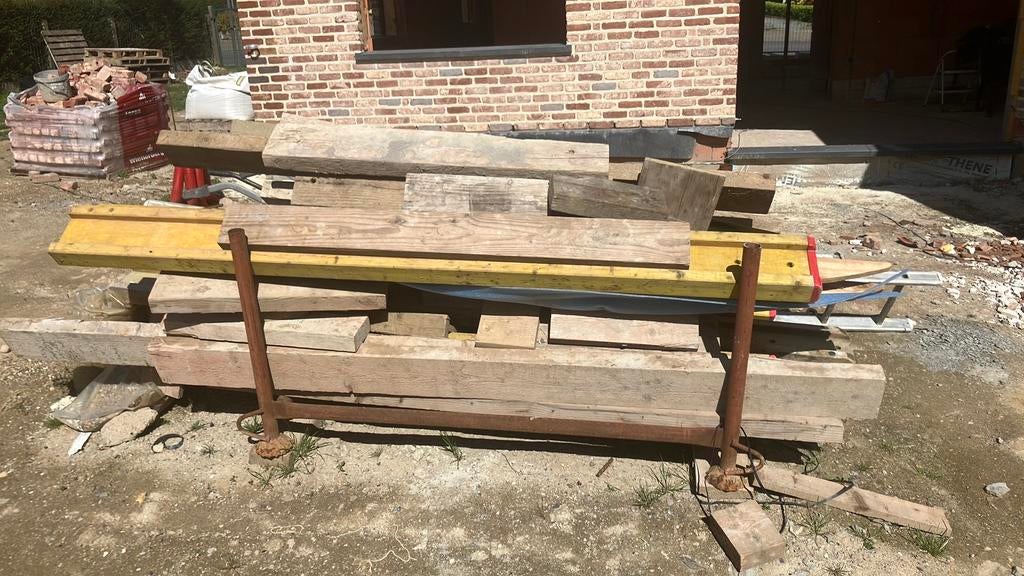 Divers hout, Doe-het-zelf en Bouw, Ophalen, Gebruikt