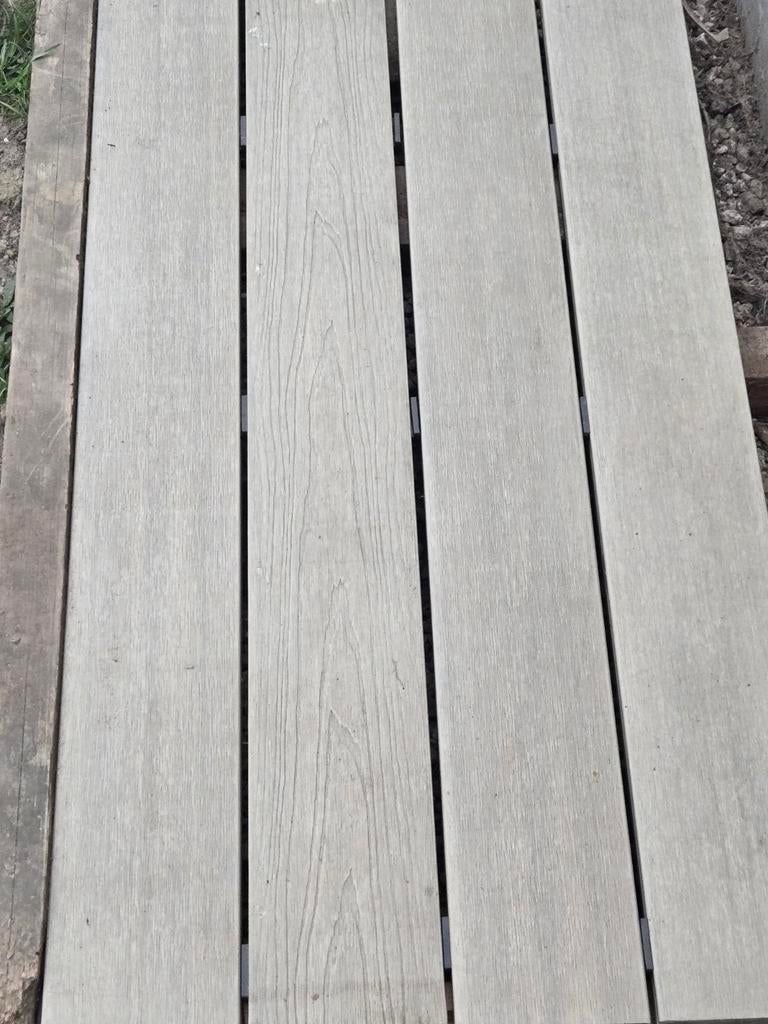 Terrasse de terrasse entièrement en composite de 35 m2., Jardin & Terrasse, Enlèvement, Composite